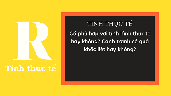 Realistic: Tính thực tế