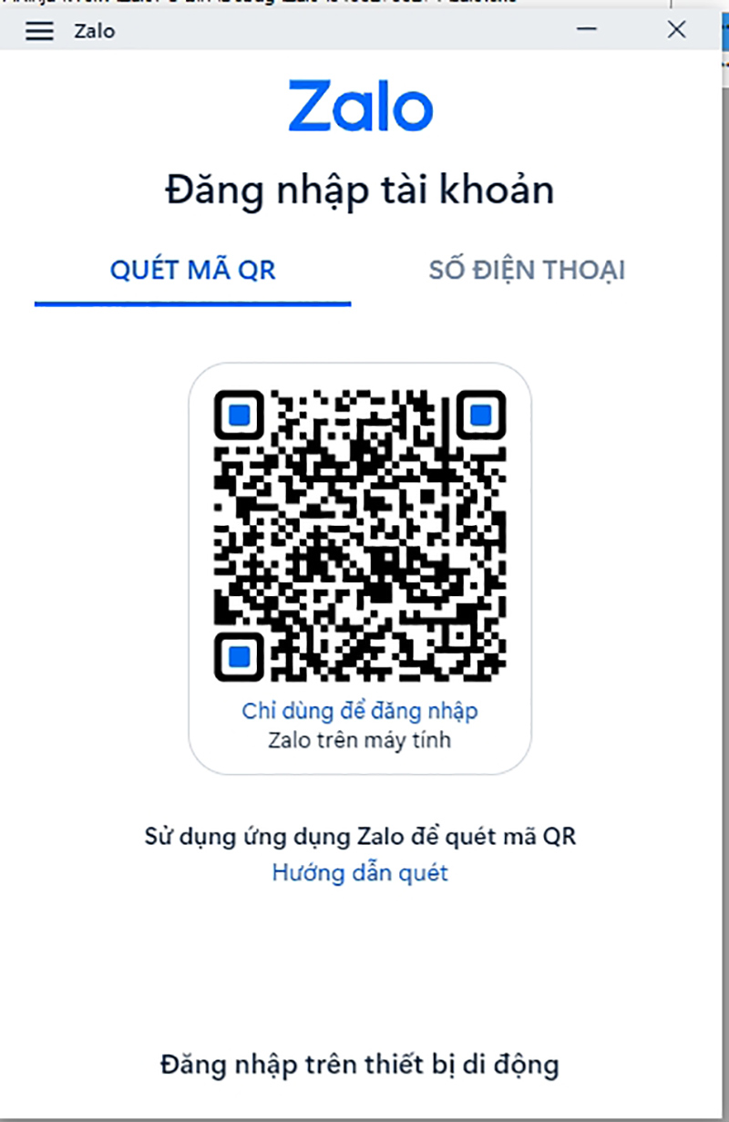 Quét mã QR