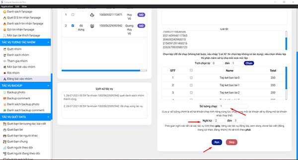 Tool auto đăng bài Simple Page