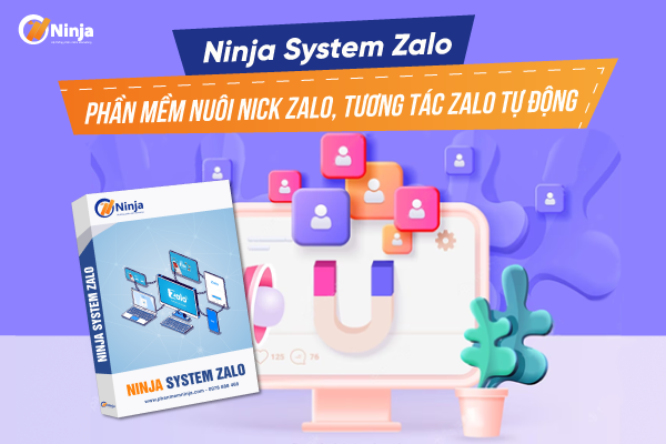 Phần mềm nuôi nick zalo - Ninja System Zalo